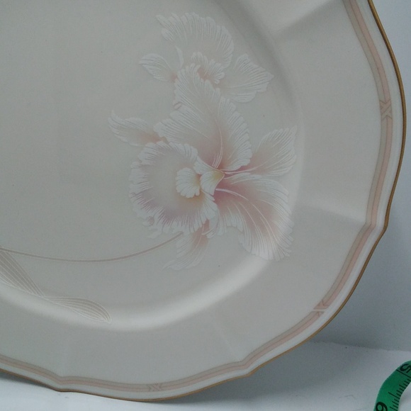 4 Vintage Noritake Imperial Blossom Dinner Plates - Picture 4 of 8